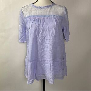 Love Scarlett lilac mist top size S